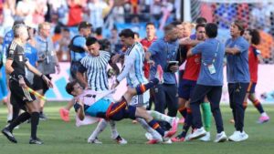 FIFA files lawsuit against three Argentines over brawl after World Cup final