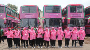 Women-friendly ‘Pink’ bus service launched in haste without a plan: No response from women even after a month